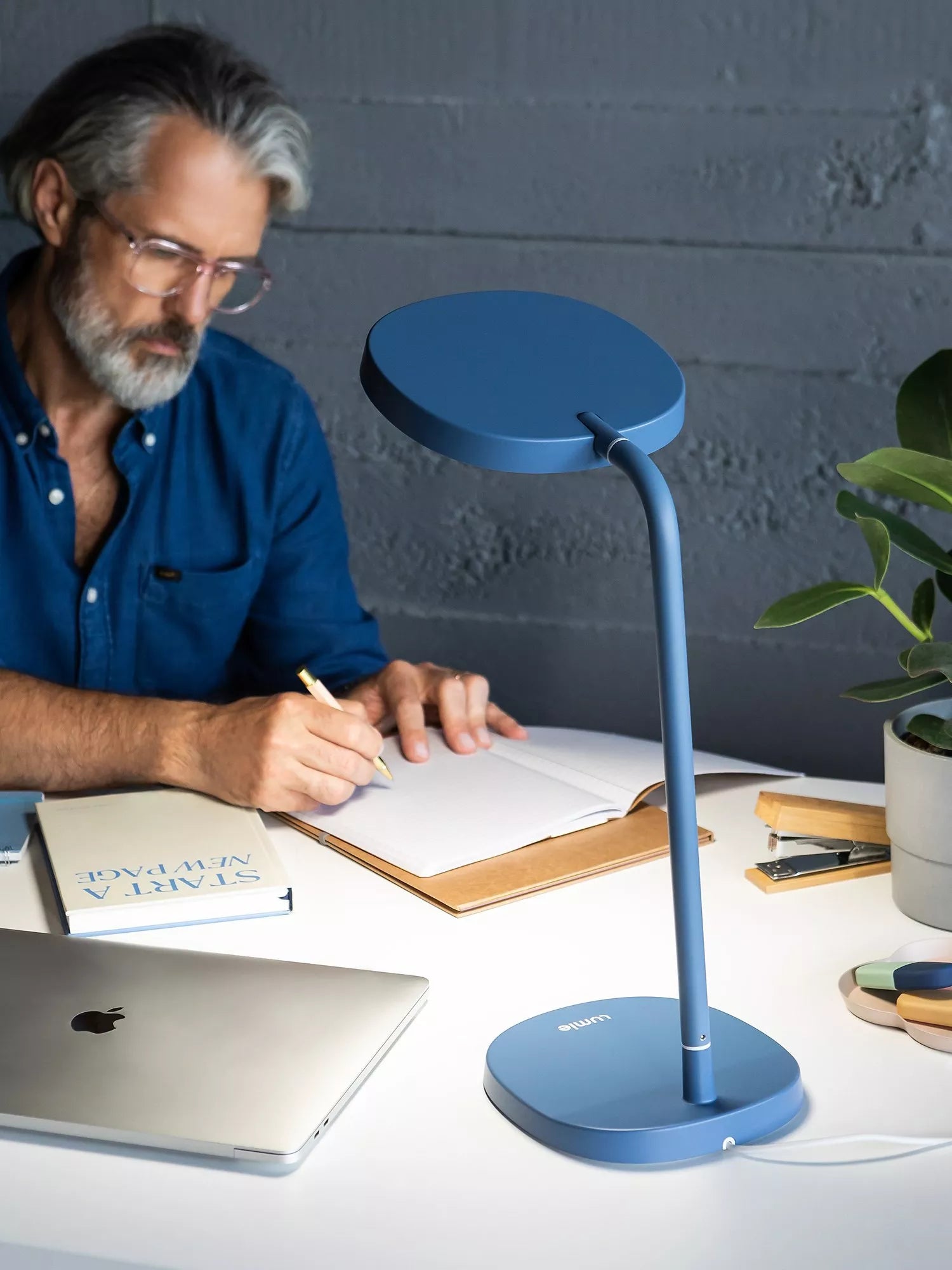 Lumie Task bright light therapy desk lamp, UK version