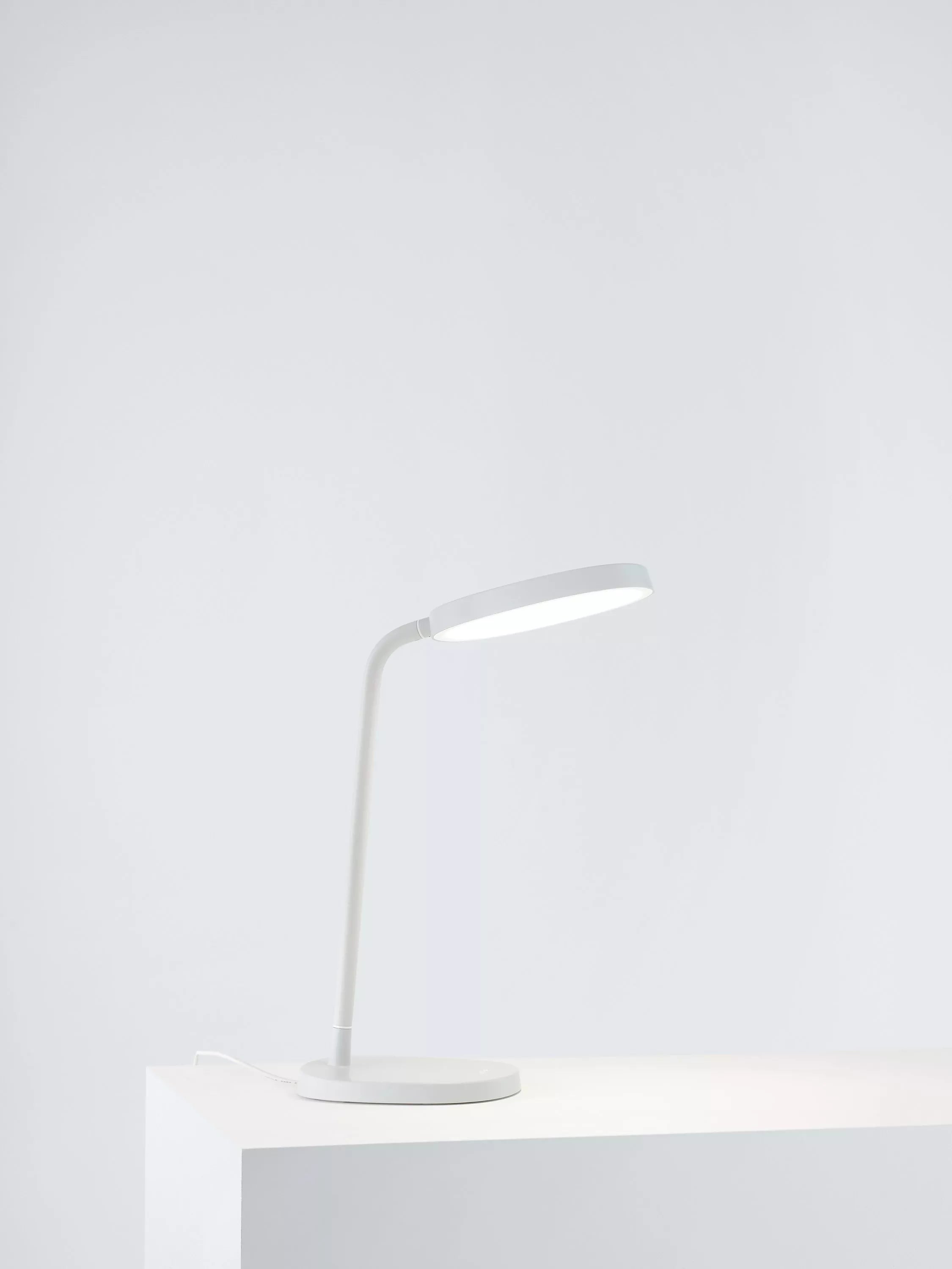 Lumie Task Bright Light Therapy Desk Lamp, White Mist