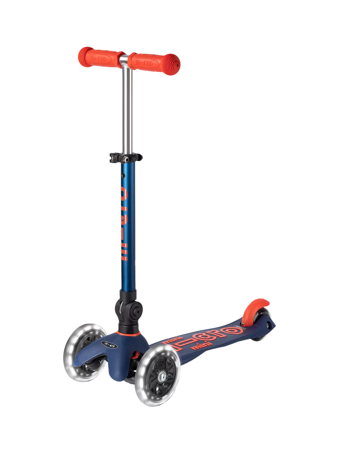Micro Scooters Mini Deluxe faltbarer LED-Roller - Britisches Produkt