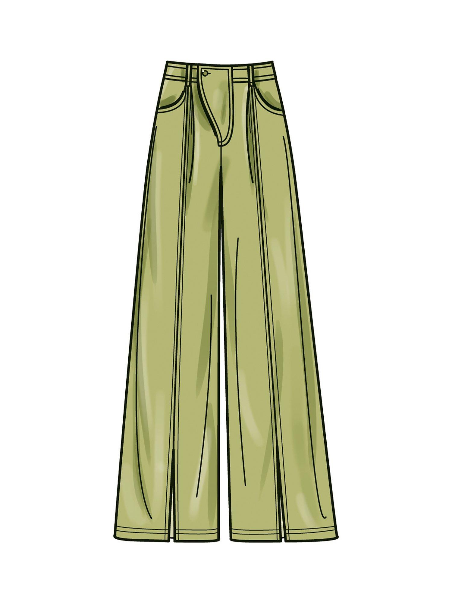Simplicity misses pants sewing pattern S9823, imported from the UK