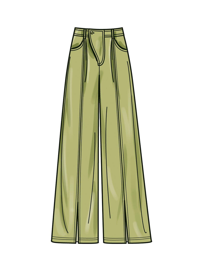 Simplicity misses pants sewing pattern S9823, imported from the UK