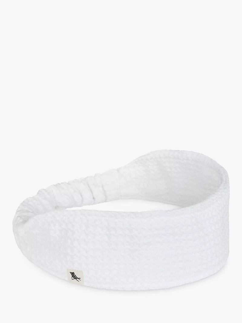 Dock & Bay spa headband in Crystal White - British product