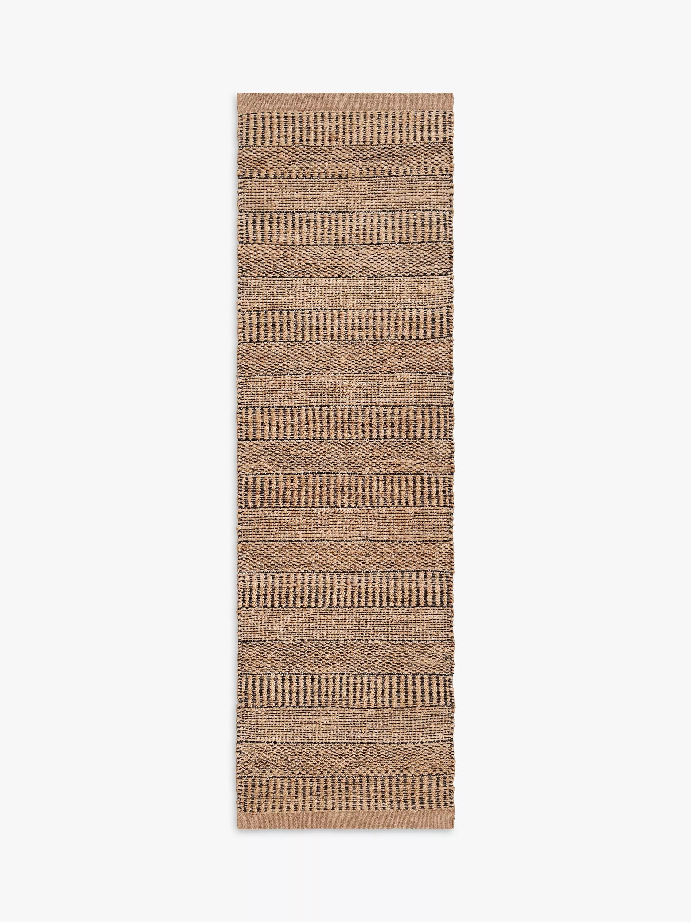 John Lewis jute-strukurert løperteppe, L240 x B70 cm
