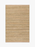 John Lewis Jute Grained Rug - Neutral/Multi L180 x W120 cm