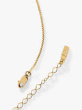 Edge of Ember garnet pendant necklace 18ct gold plated, UK version