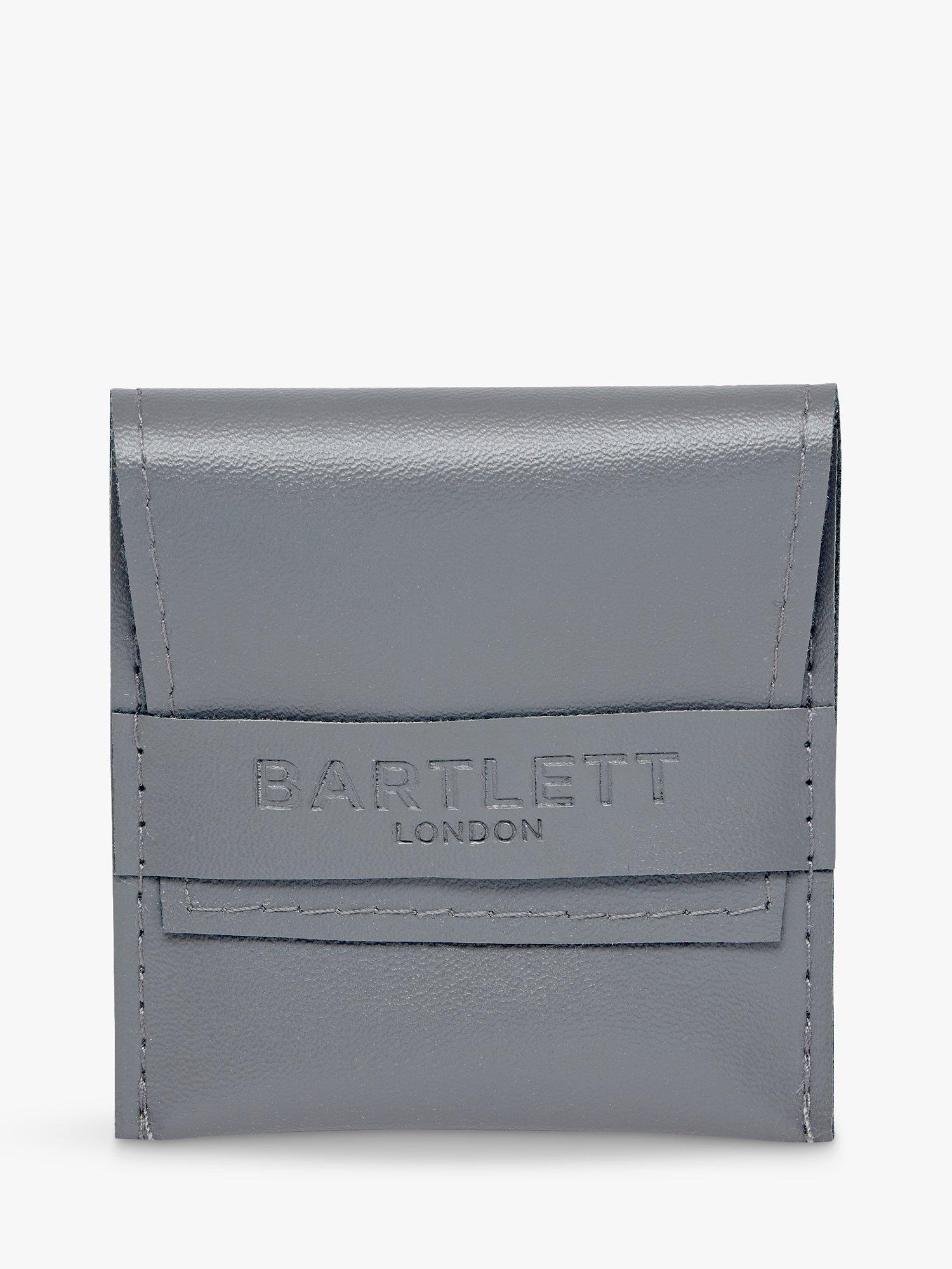 Collier chaîne à maillons carrés argenté BARTLETT LONDON pour homme 50 cm (marque britannique)