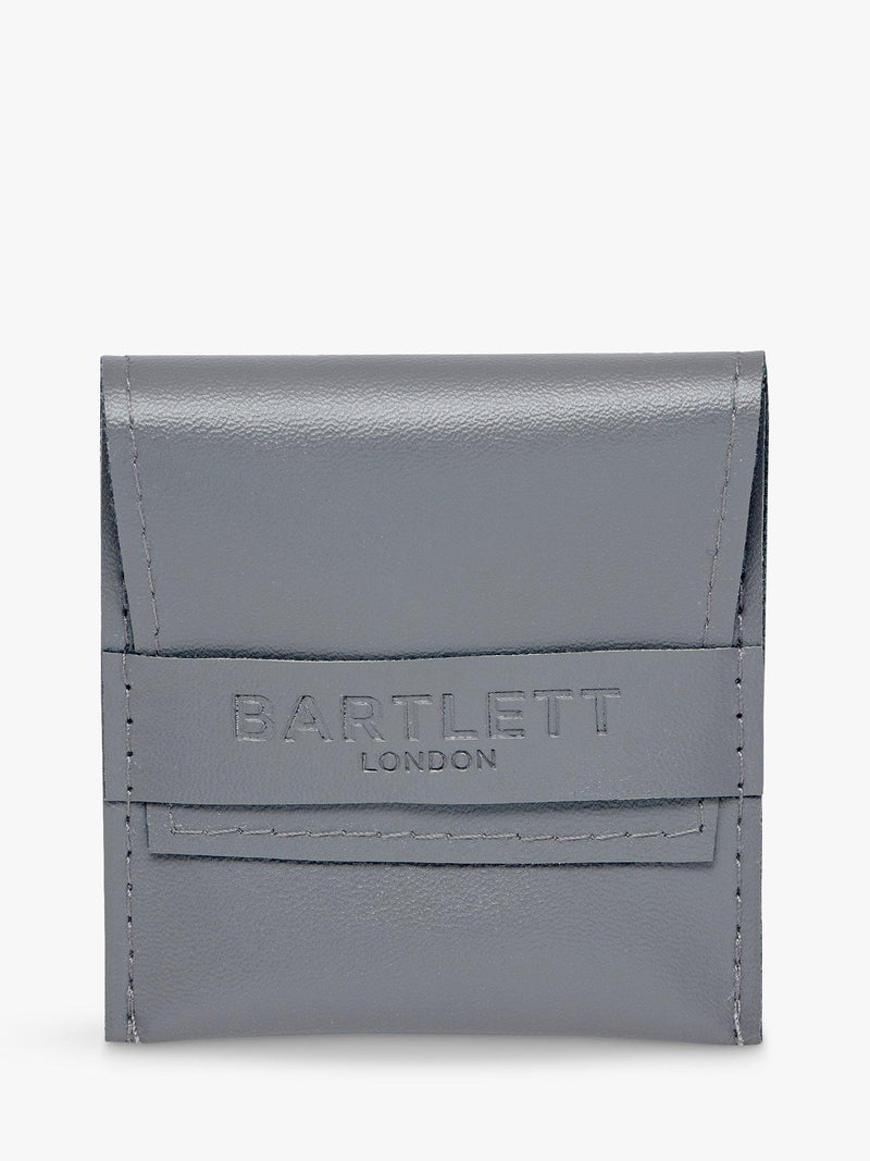 Collier chaîne à maillons carrés argenté BARTLETT LONDON pour homme 50 cm (marque britannique)