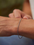 BARTLETT LONDON Men's Box Chain Bracelet silver toned - British product
