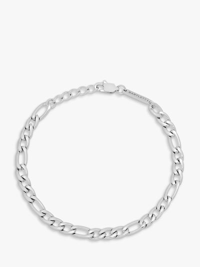 John Lewis BARTLETT LONDON Men's Figaro Chain Bracelet 20cm- Buy online at McGrocer