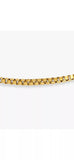 BARTLETT LONDON Men's Thin Box Chain Bracelet