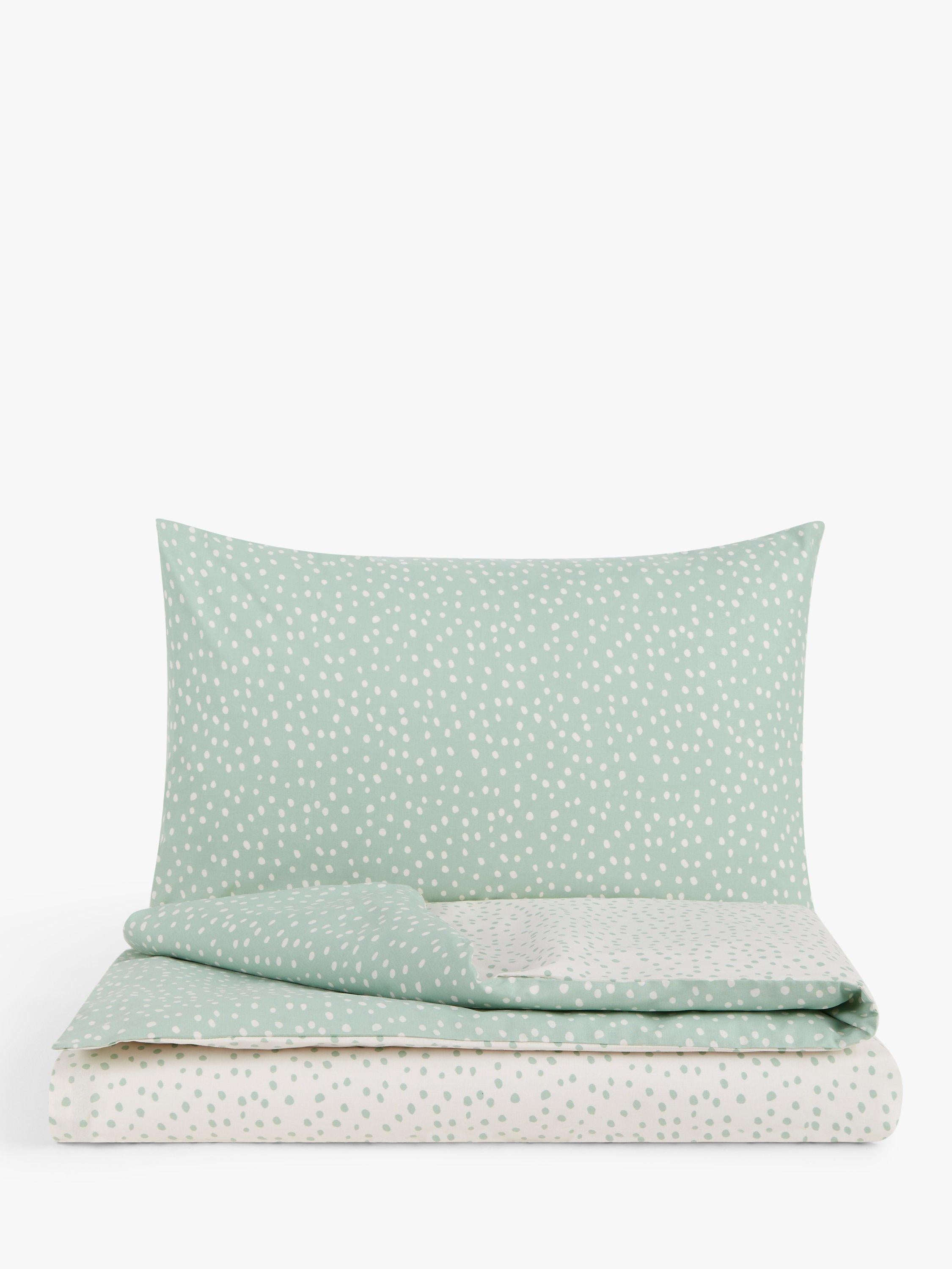 John Lewis spots reversible toddler duvet cover set - British product