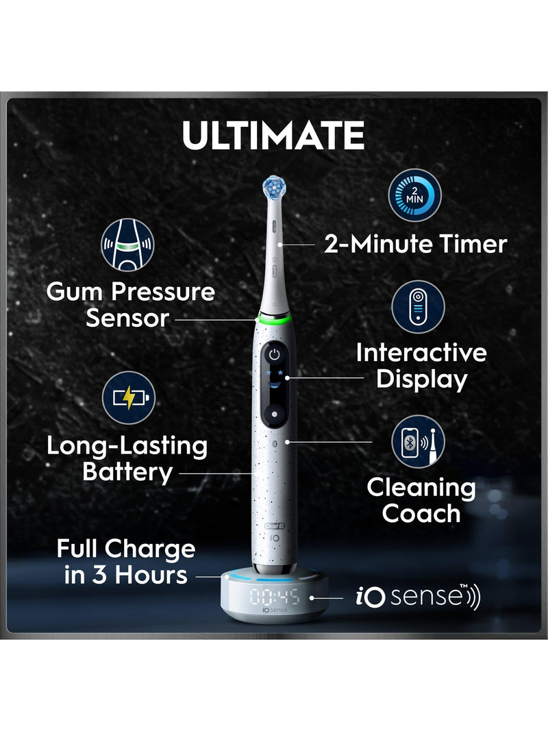 Oral-B iO10 elektrisk tannbørste, britisk versjon