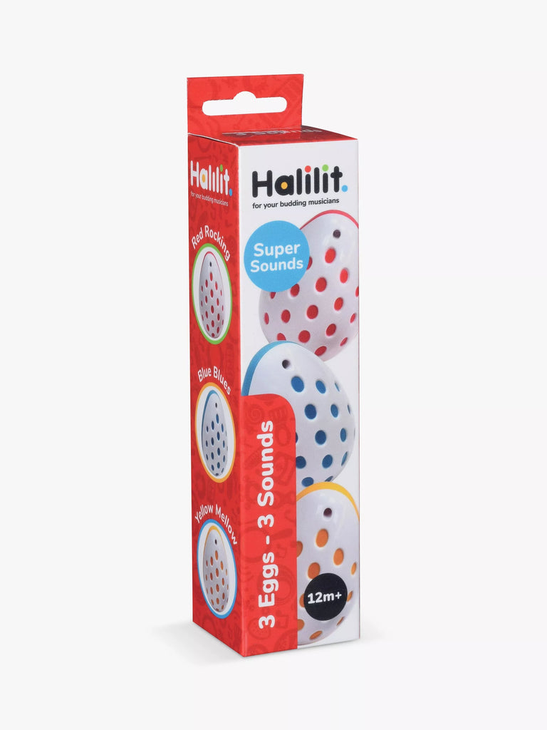 Halilit Trio Egg Shaker Musical Toy