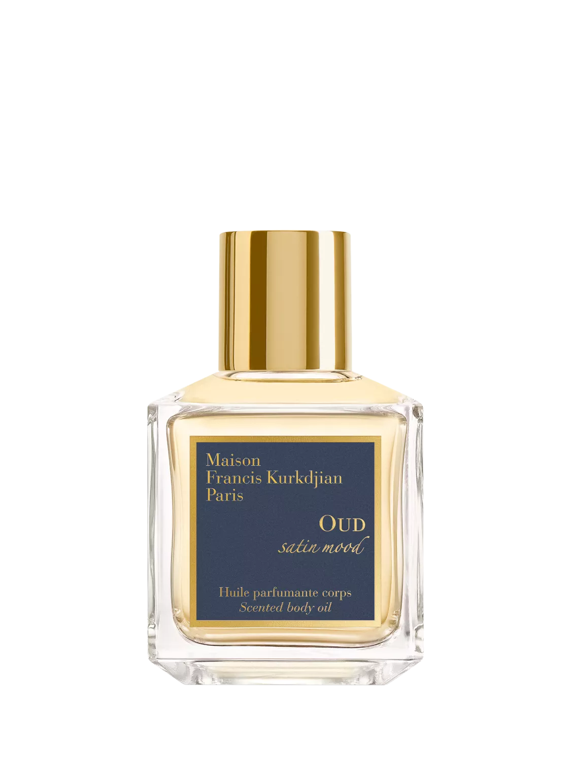 Maison Francis Kurkdjian Oud Satin Mood scented body oil 70ml (British brand)