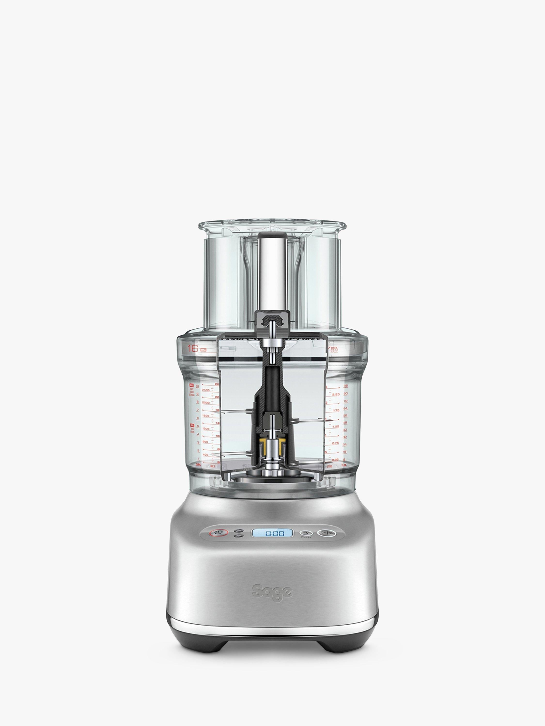 Sage Paradice 16 stainless steel food processor, UK version
