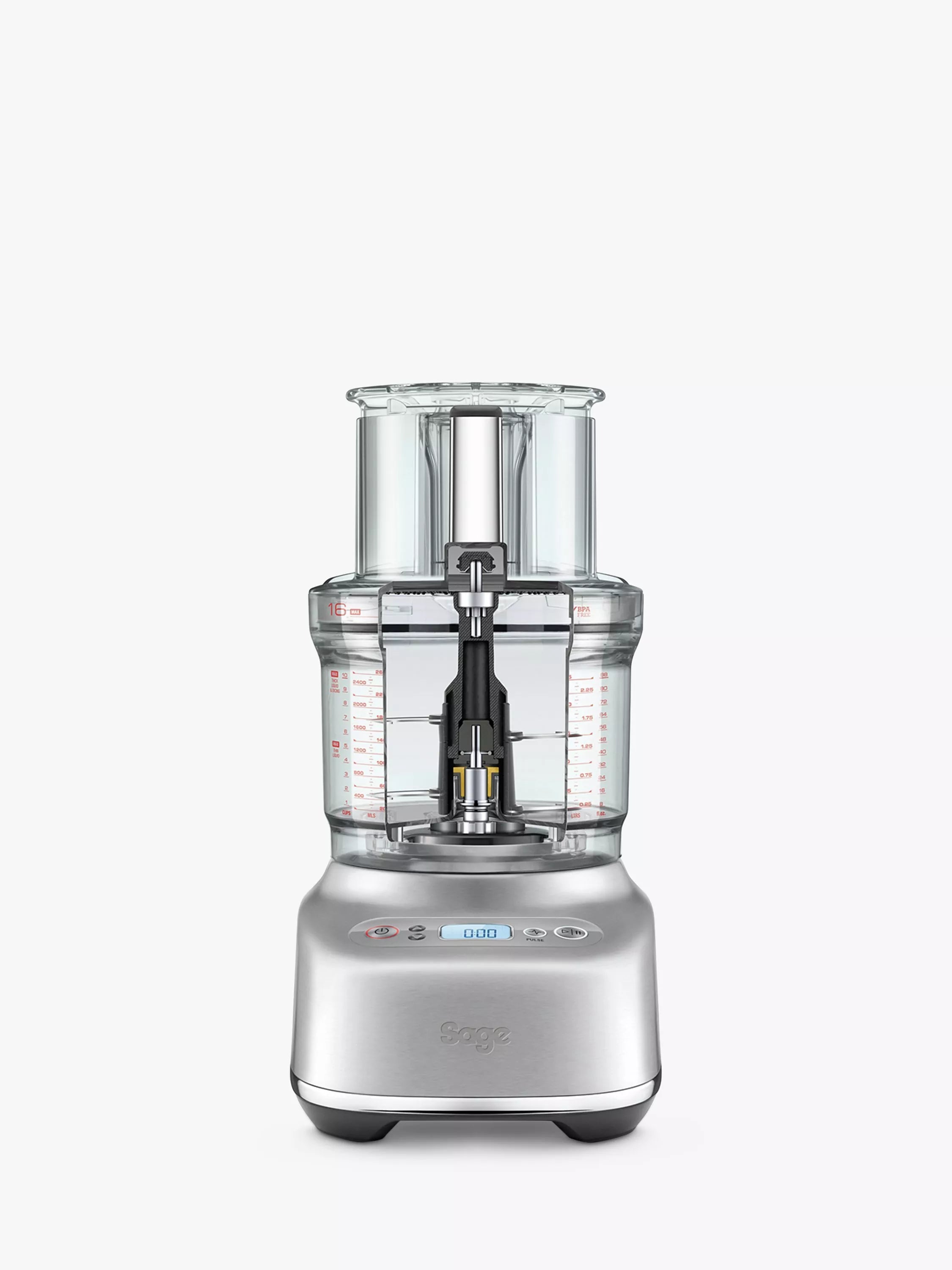 Sage Paradice 16 stainless steel food processor, UK version