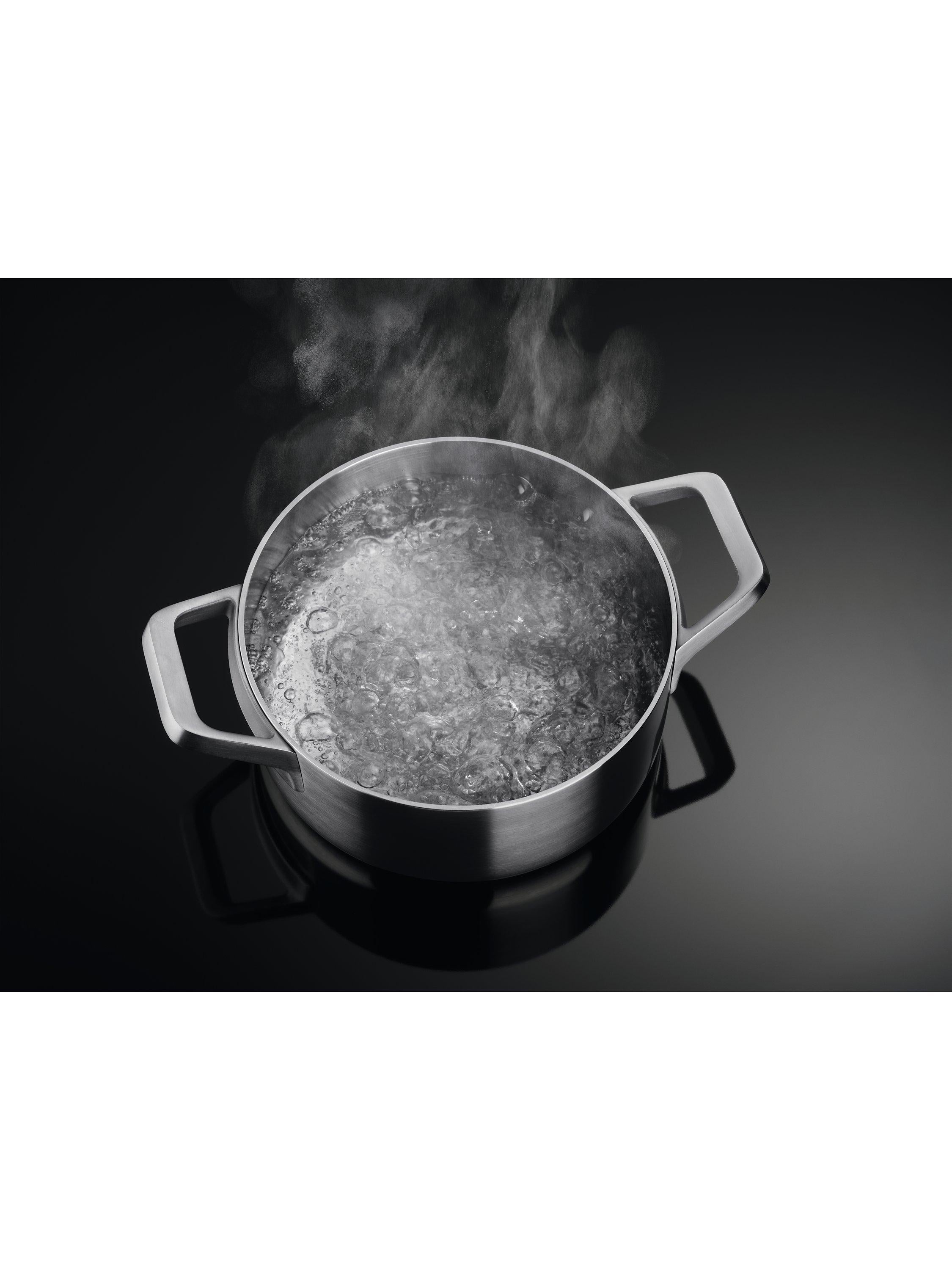 AEG stainless steel gas and induction hob - British product