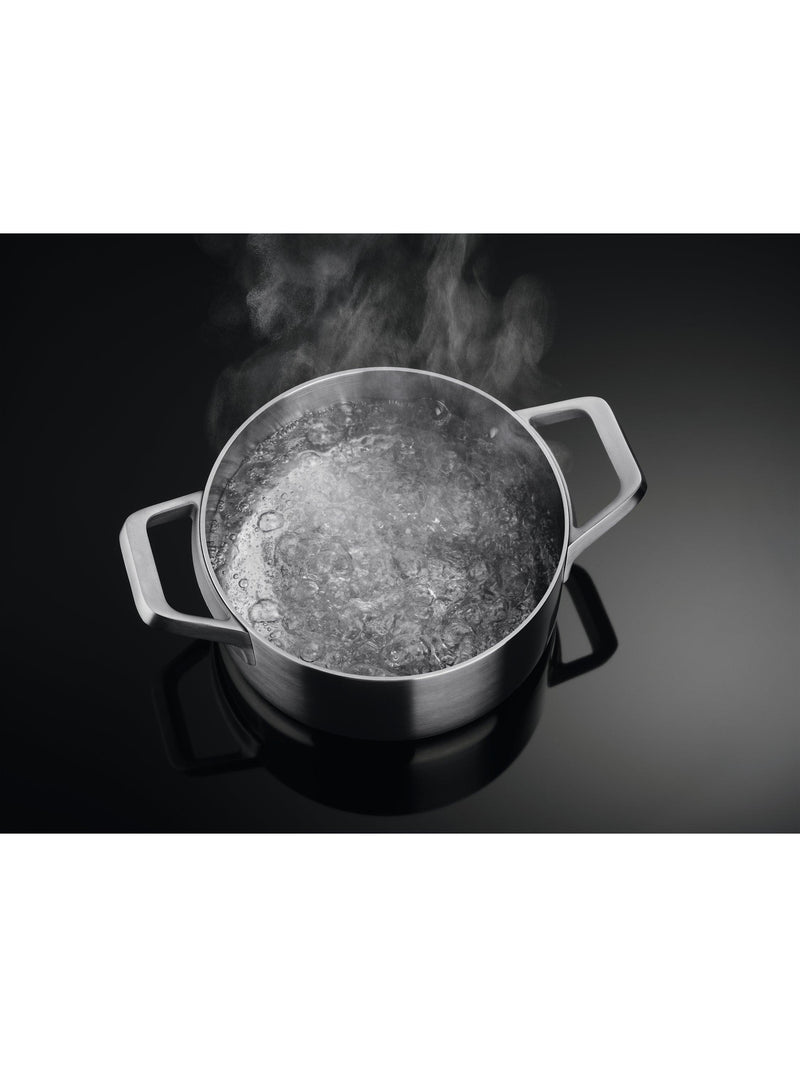 AEG stainless steel gas and induction hob - British product