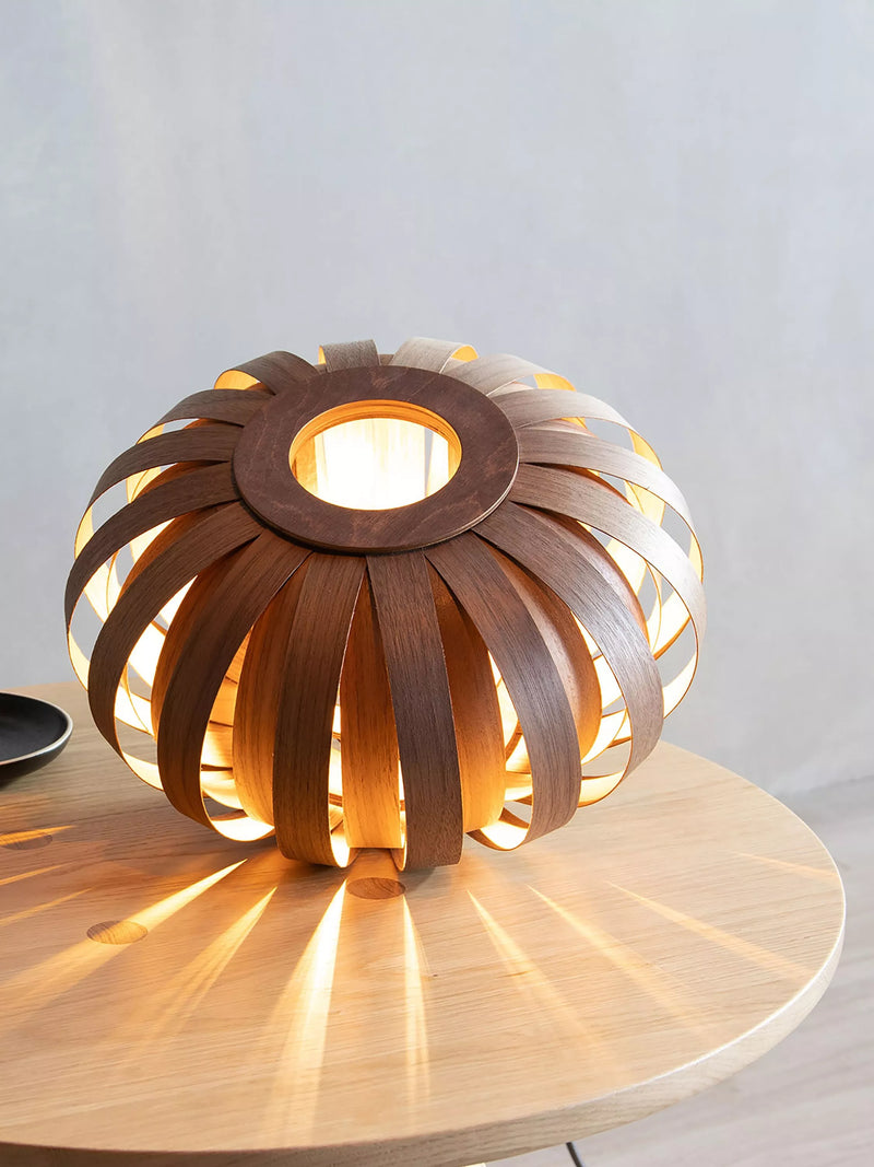 Tom Raffield Urchin table lamp medium, UK version