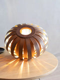 Tom Raffield Urchin table lamp medium, UK version