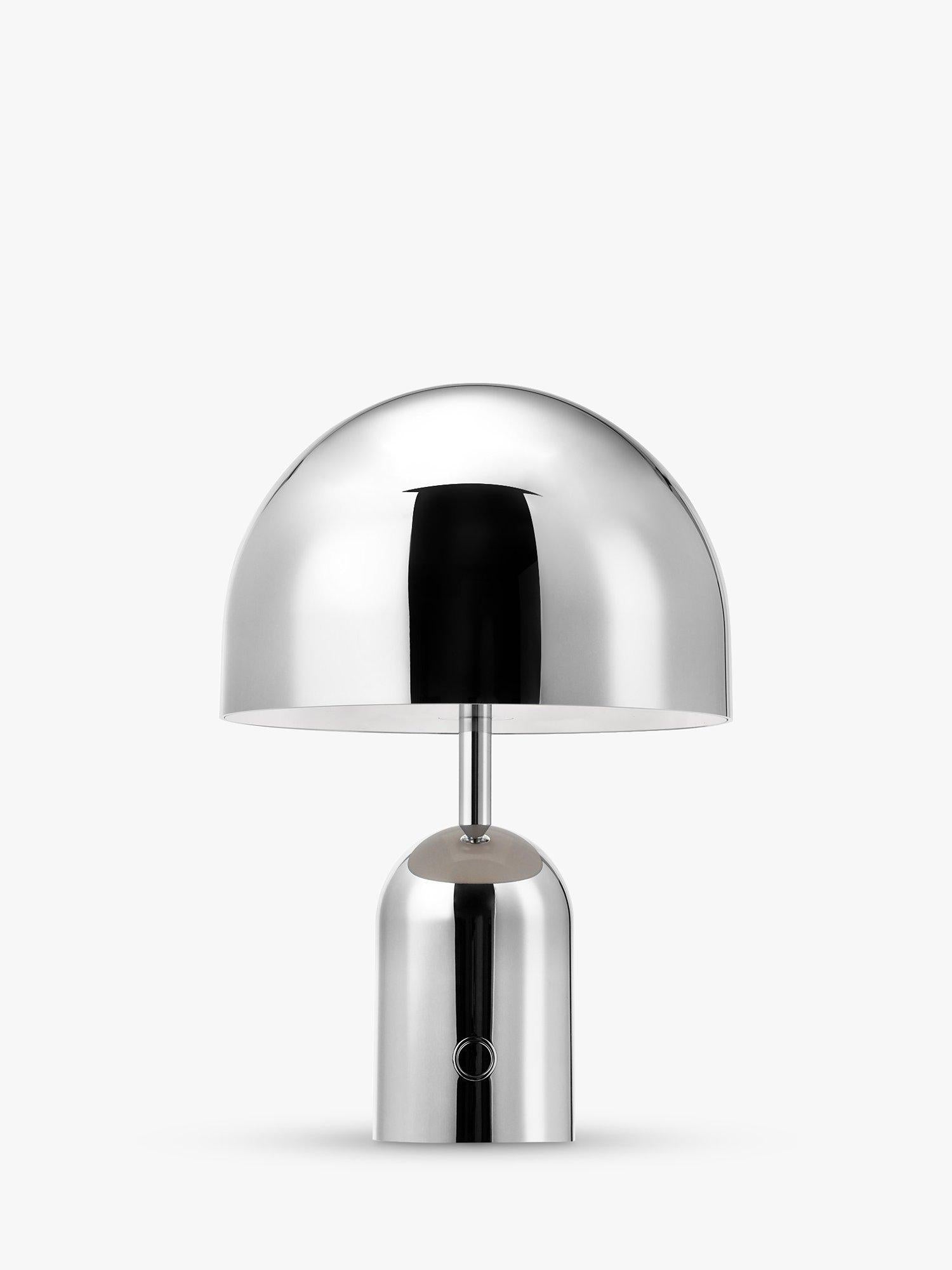 Tom Dixon Bell rechargeable table lamp polished finish - British product