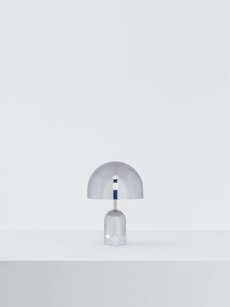 Tom Dixon Bell rechargeable table lamp polished finish - British product