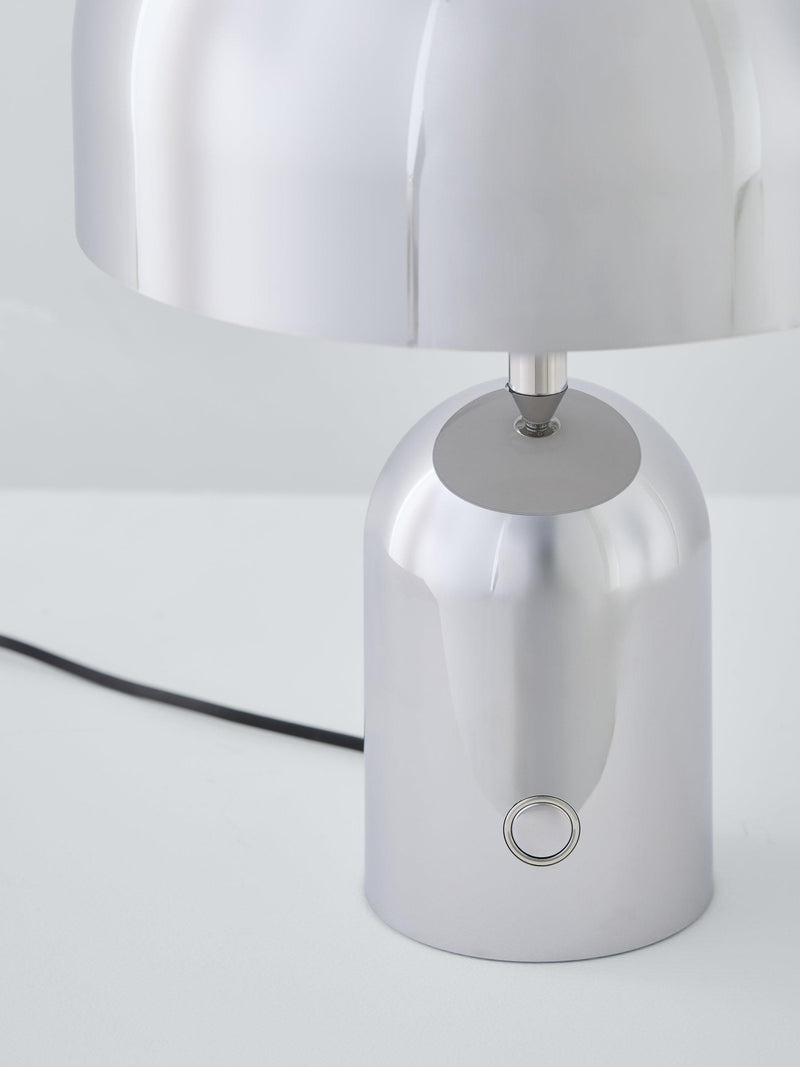 Tom Dixon Bell rechargeable table lamp polished finish - British product