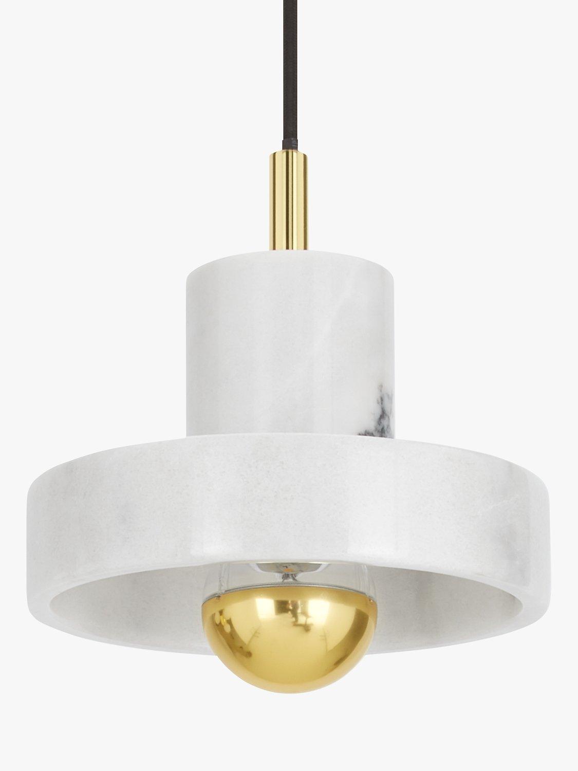 مصباح سقف معلق من الرخام Stone من Tom Dixon 14 × 18 × 18 سم - منتج بريطاني