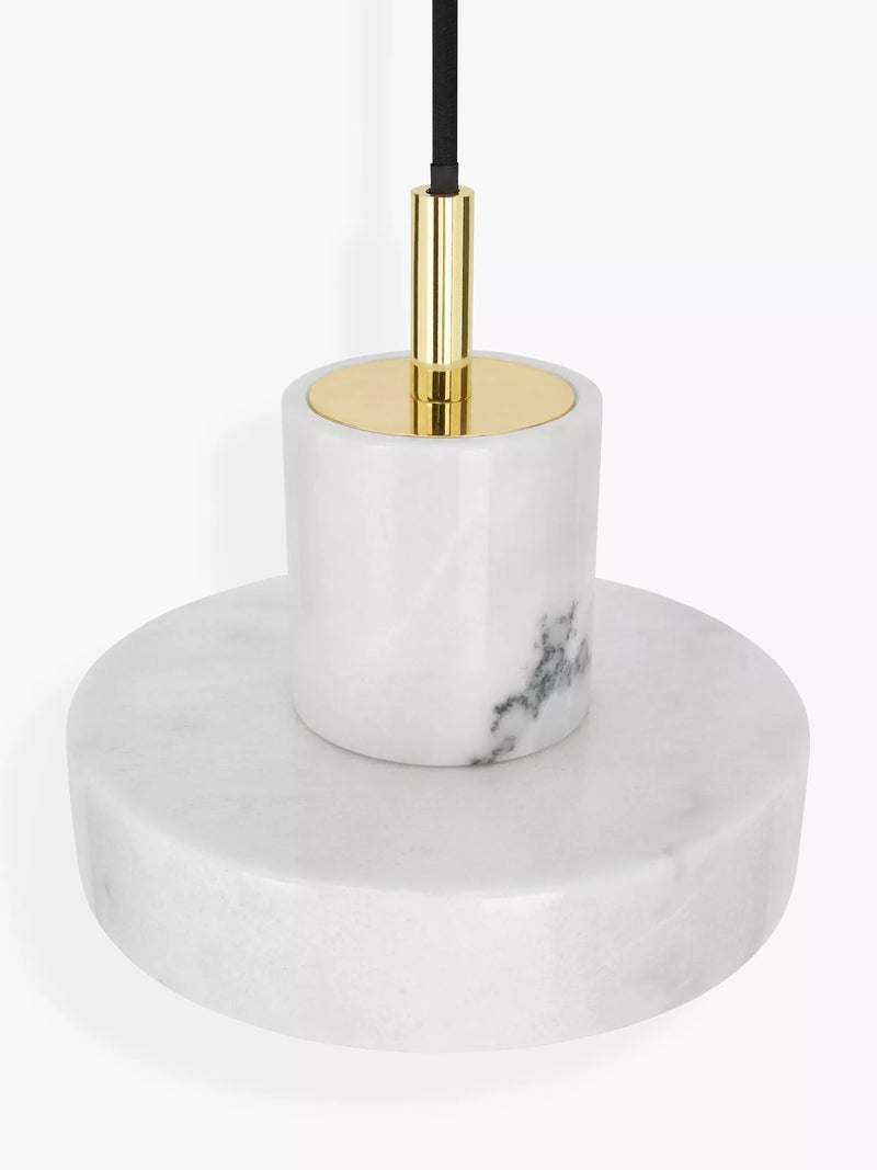 Tom Dixon Stone marble pendant ceiling light 14x18x18cm - British product
