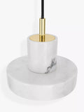 Tom Dixon Stone marble pendant ceiling light 14x18x18cm - British product