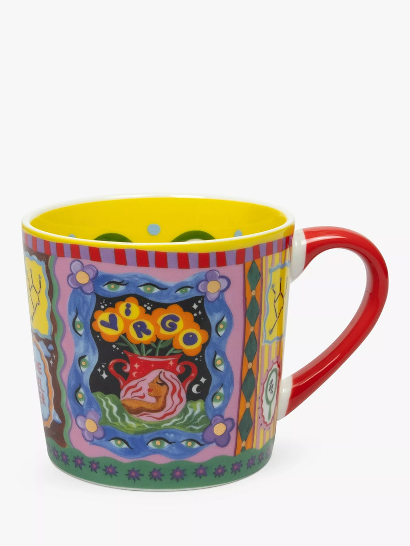 Eleanor Bowmer zodiac mug Aquarius 300ml - British product