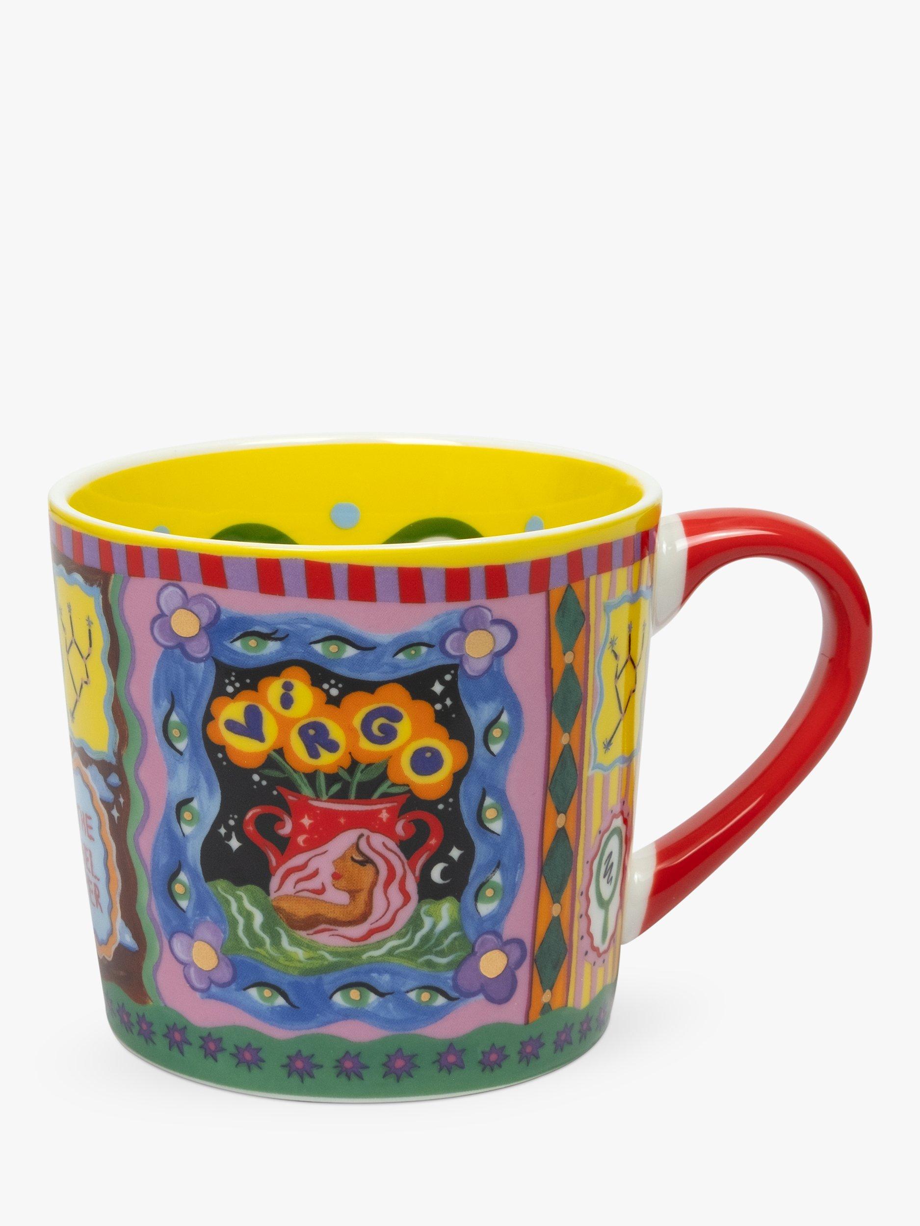 Eleanor Bowmer zodiac mug Aquarius 300ml - British product