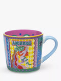 Eleanor Bowmer Zodiac New Bone China Mug, 300ml, Aquarius