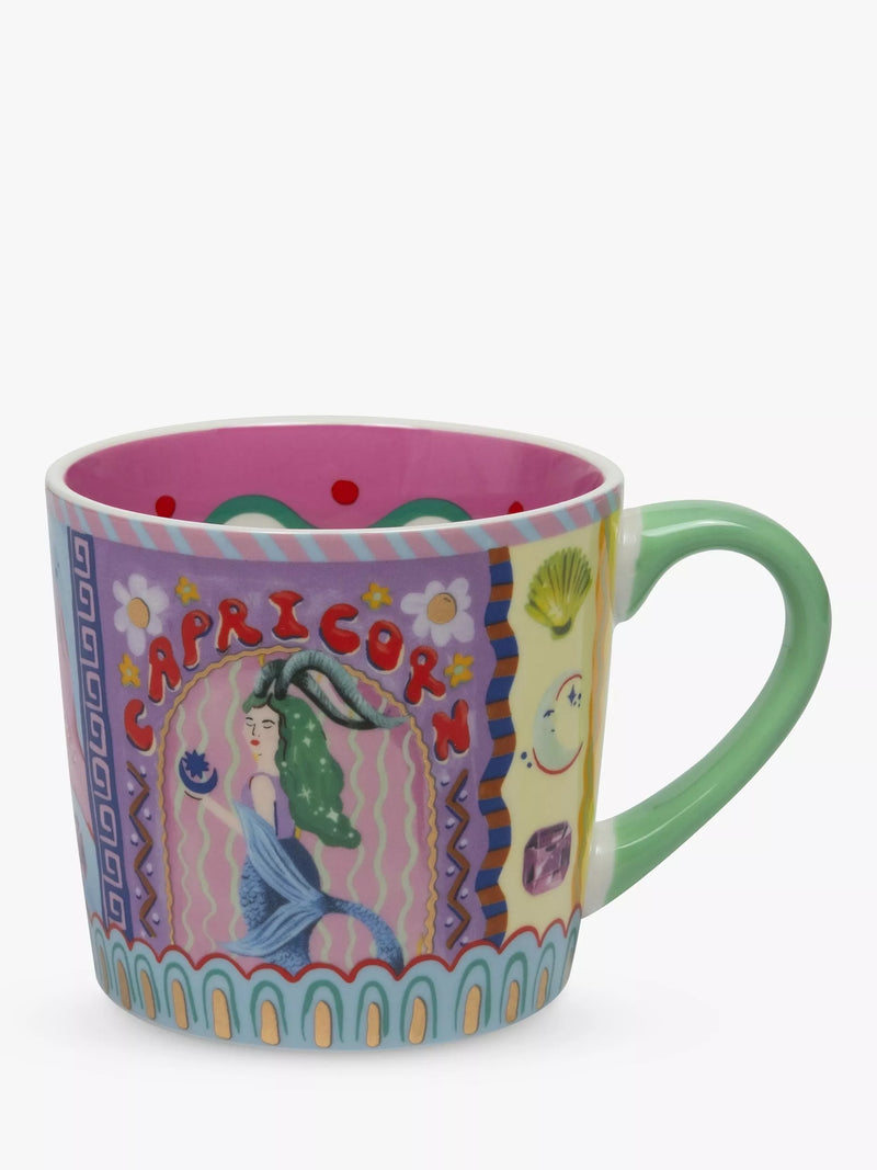 Eleanor Bowmer Zodiac New Bone China Mug, 300ml, Capricorn