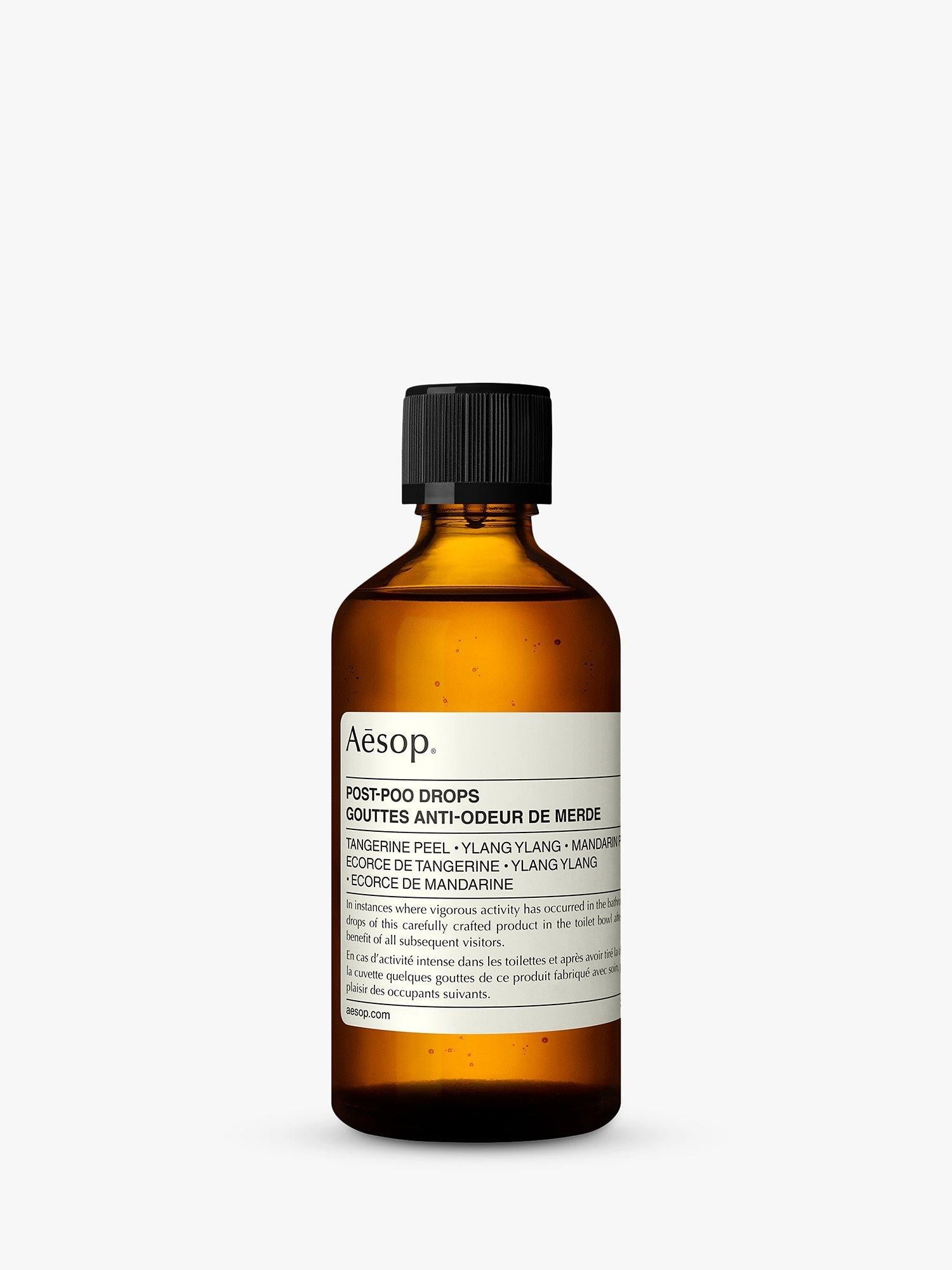 Aesop Post-Poo Drops toilet deodoriser 100ml - British product