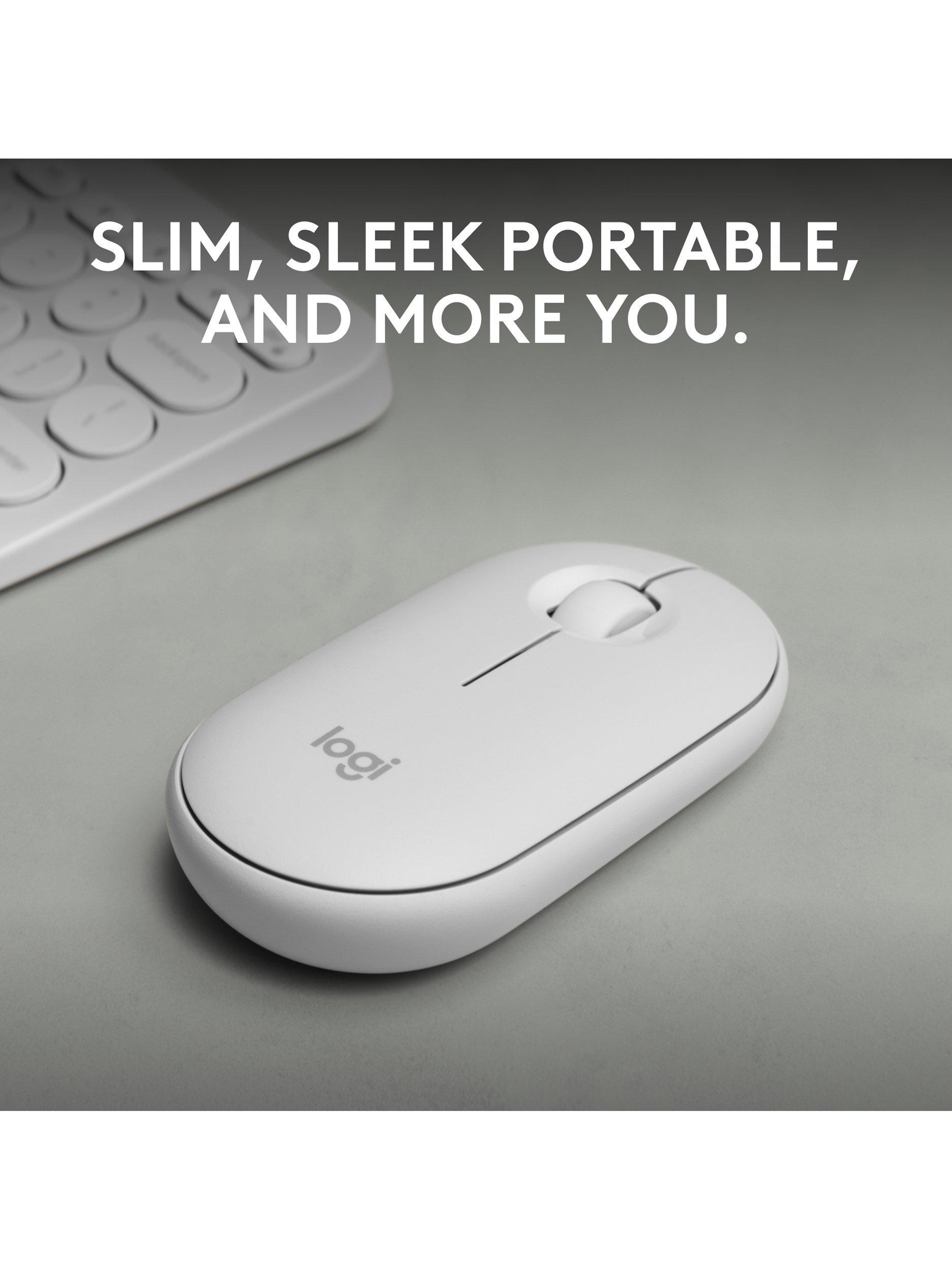 Souris sans fil Logitech Pebble Mouse 2 M350s - Produit britannique