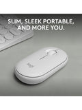 Souris sans fil Logitech Pebble Mouse 2 M350s - Produit britannique