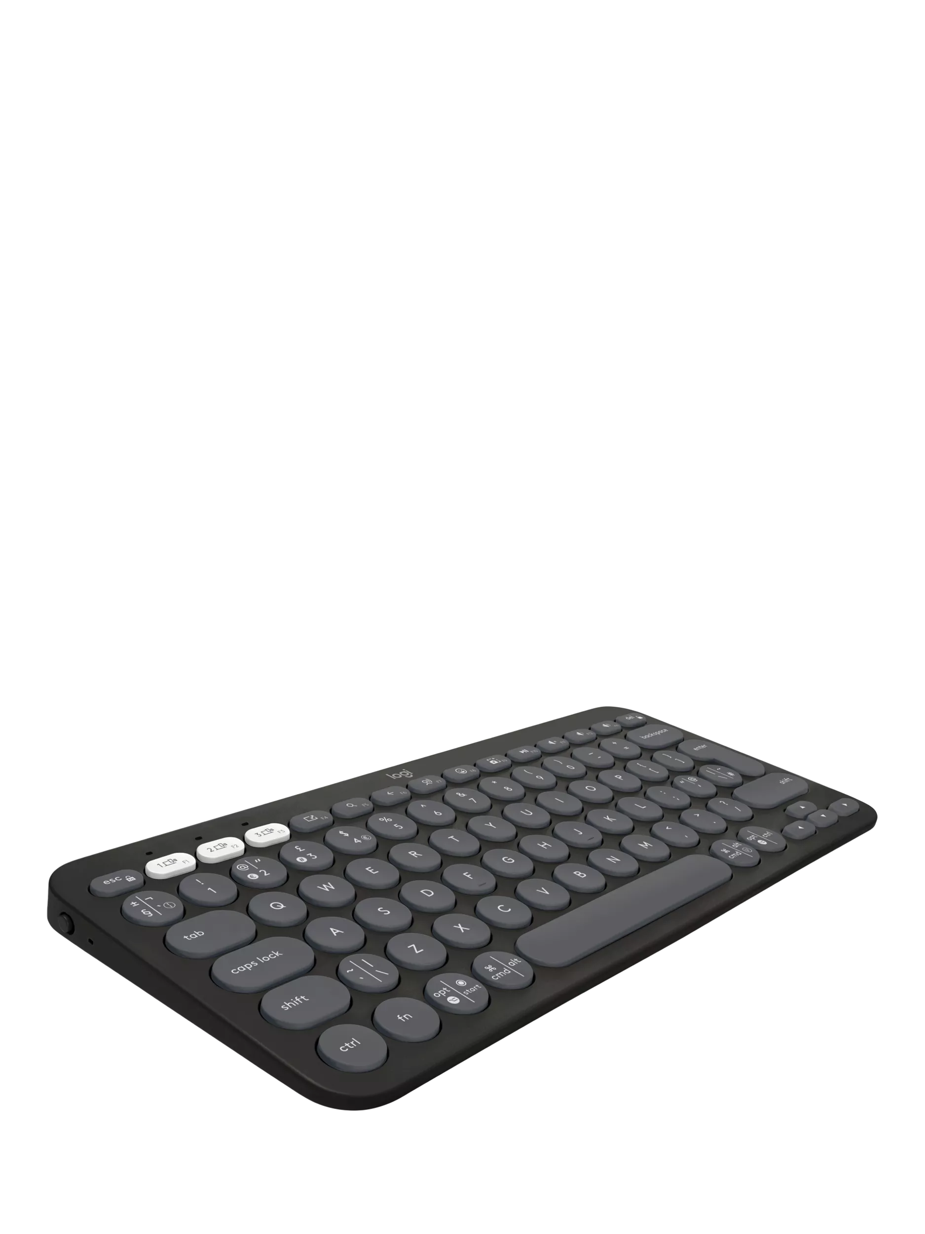 Logitech Pebble Keys 2 K380s wireless keyboard, UK version