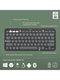 Logitech Pebble Keys 2 K380s kabellose Tastatur, UK-Version