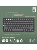 Logitech Pebble Keys 2 K380s wireless keyboard, UK version