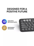 Logitech Pebble Keys 2 K380s wireless keyboard, UK version