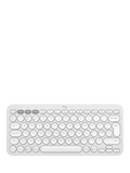 Logitech Pebble Keys 2 K380s Minimalist Keyboard, White