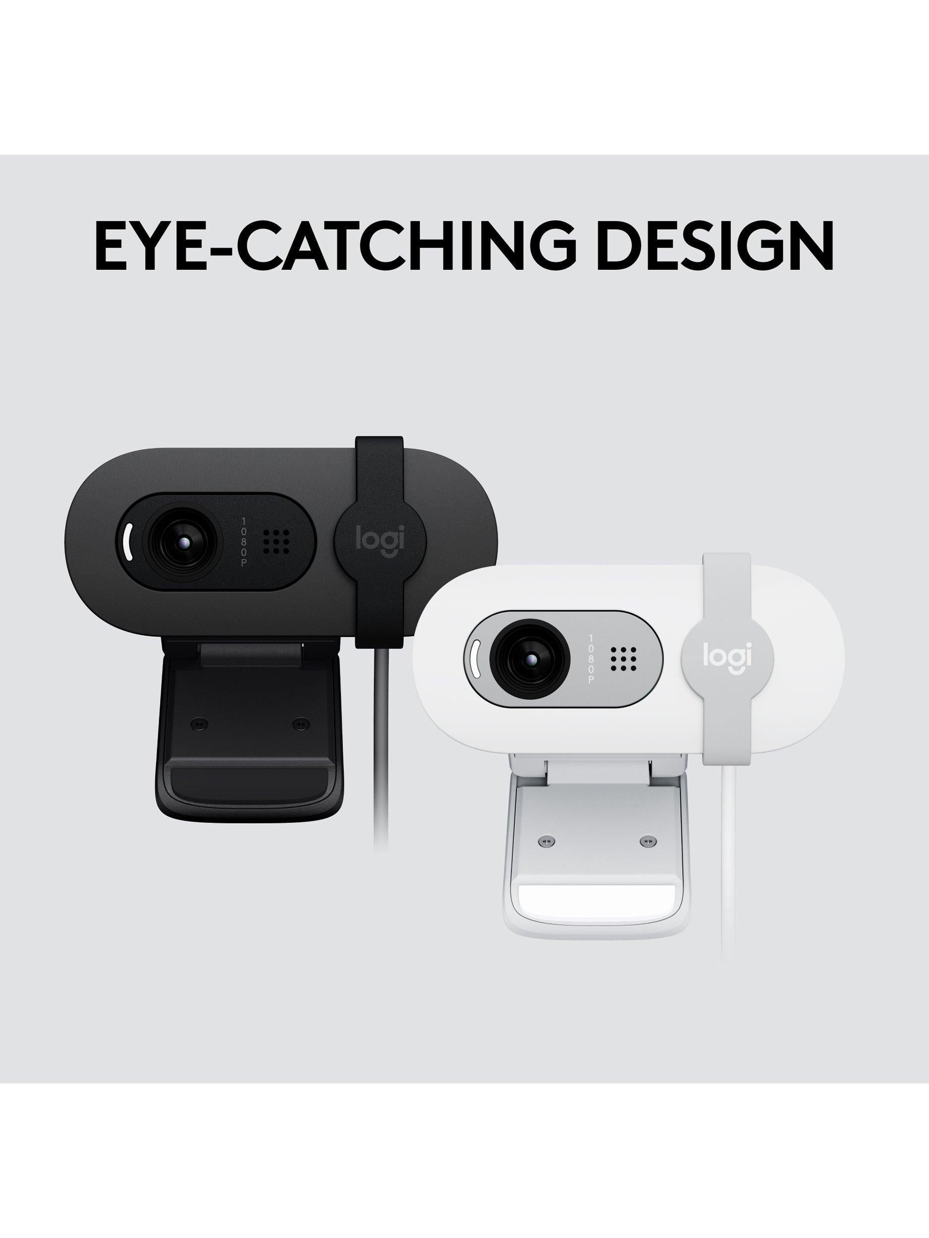 Logitech Brio 100 Full HD 1080p webcam (British brand)