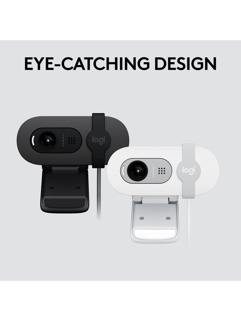 Logitech Brio 100 Full HD 1080p webcam (British brand)