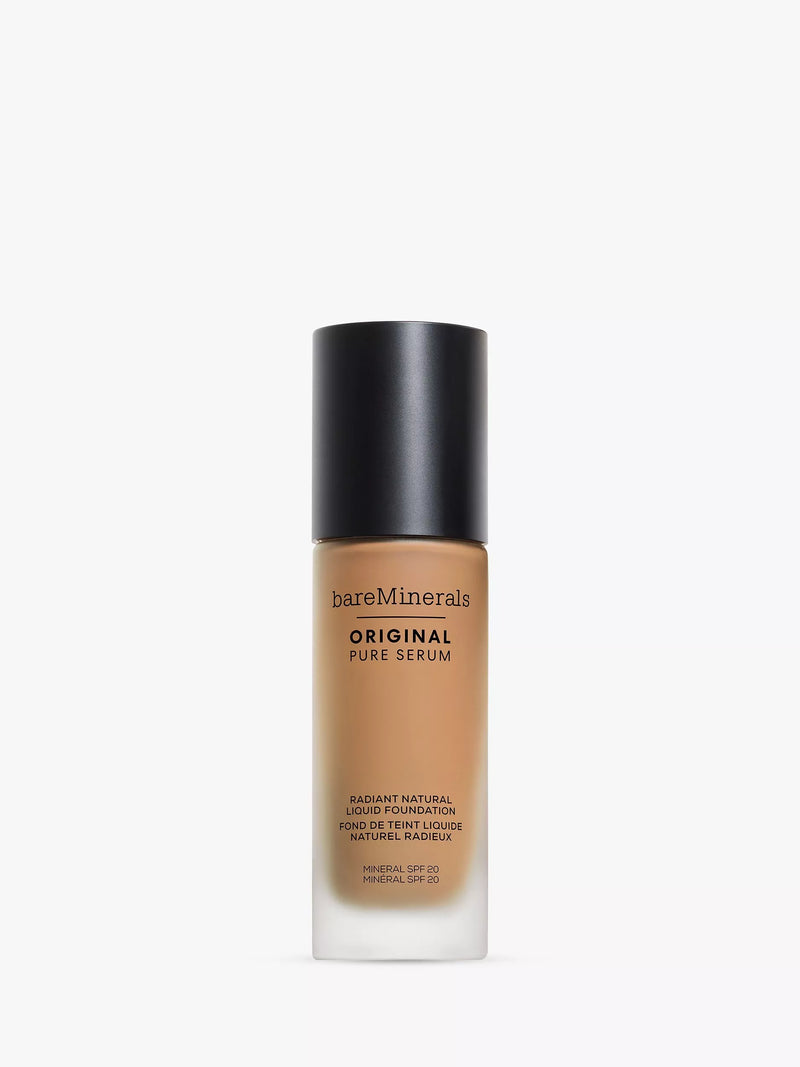 bareMinerals ORIGINAL Pure Serum Radiant Natural Liquid Foundation, Medium Warm 1