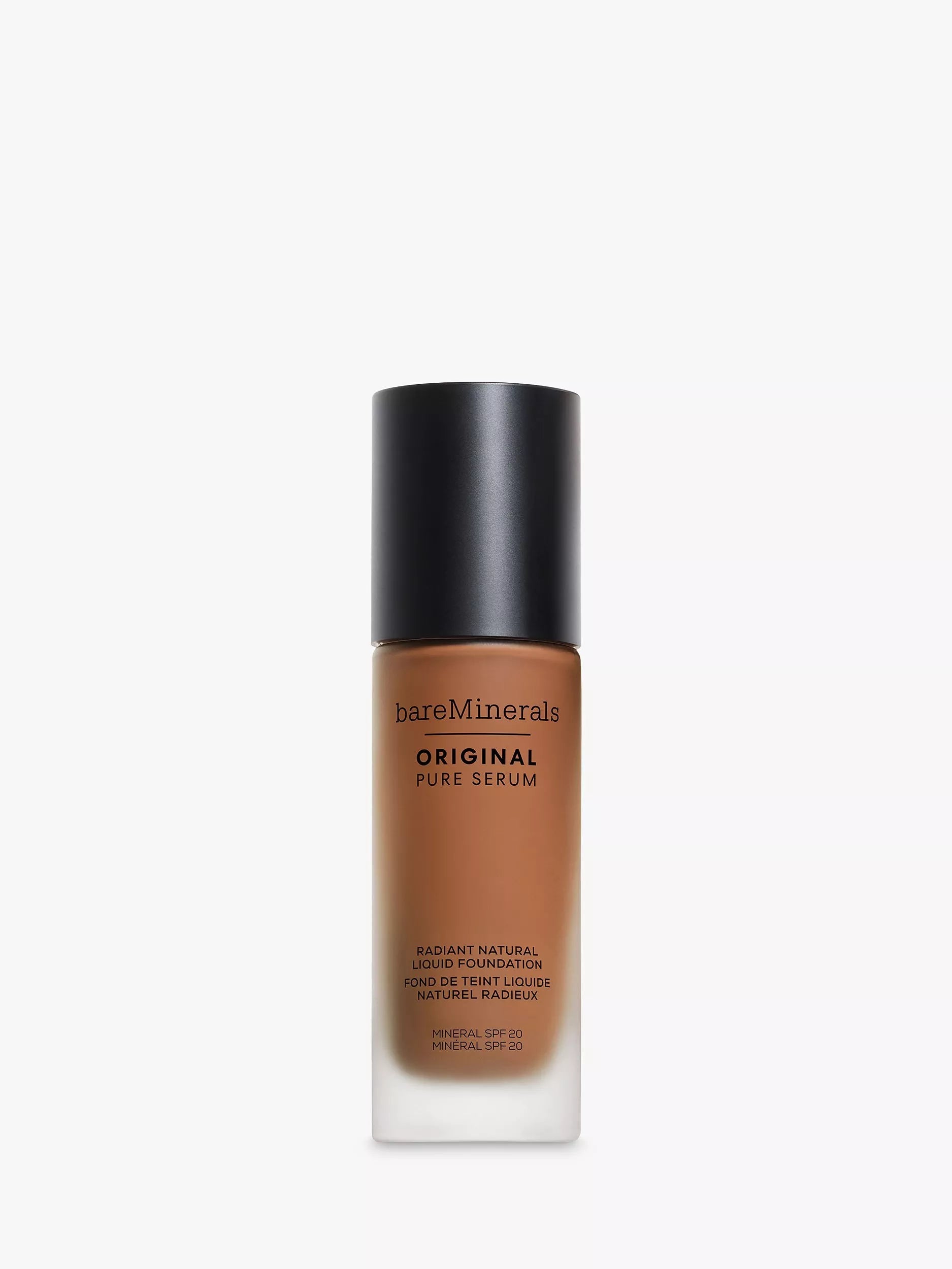 bareMinerals ORIGINAL Pure Serum Radiant Natural Liquid Foundation, Deep Warm 5