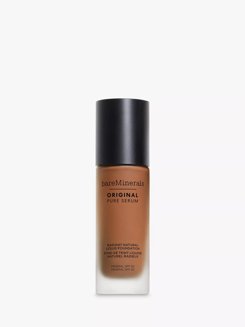 bareMinerals ORIGINAL Pure Serum Radiant Natural Liquid Foundation, Deep Warm 5