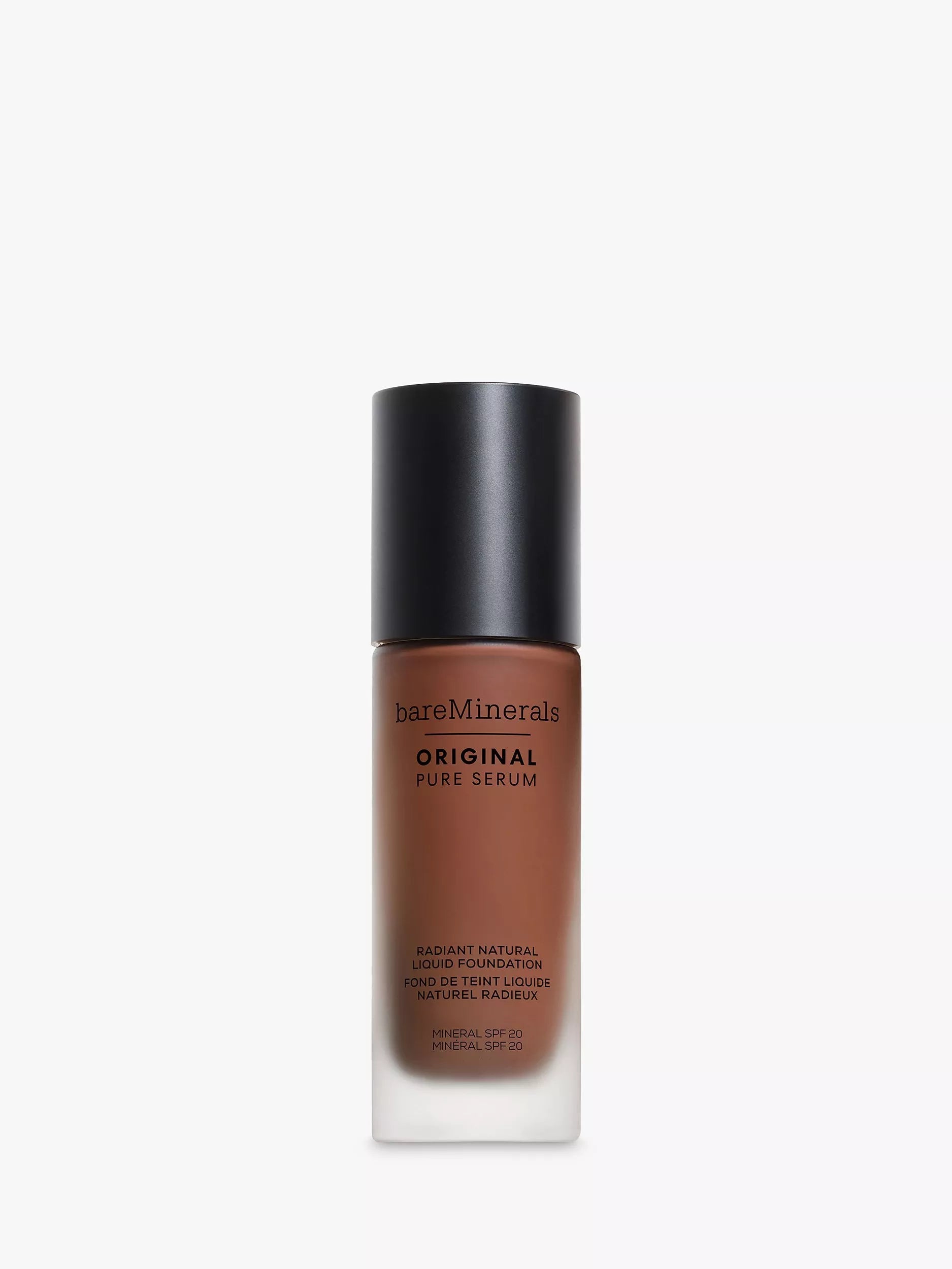 bareMinerals ORIGINAL Pure Serum Radiant Natural Liquid Foundation, Deep Cool 6