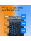 Therabody RecoveryTherm Cube portable therapy device, imported from the UK