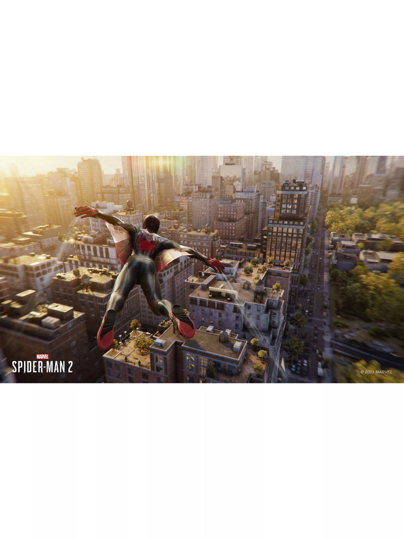 Sony Marvel's Spider-Man 2 PS5 video game disc, imported from the UK